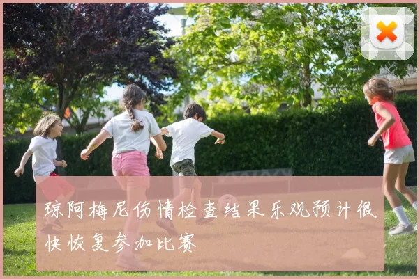 琼阿梅尼伤情检查结果乐观预计很快恢复参加比赛